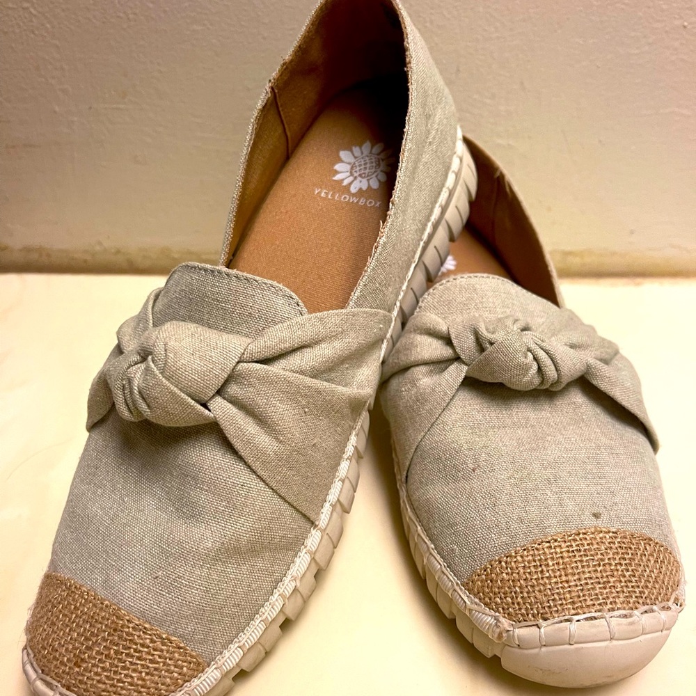 Yellow Box double knot loafers